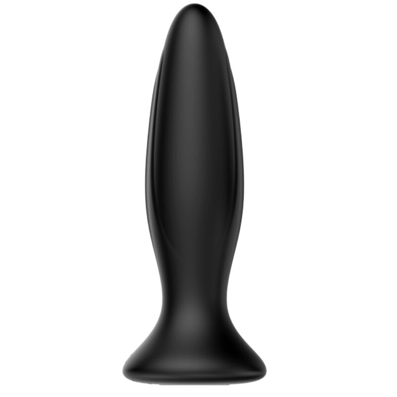 img_93391_18d521c3476b6c3013a7305ae2c1bc86_1.jpg MR PLAY - PLUG ANALE VIBRATORE NERO RICARICABILE - immagine 1
