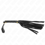 KINK - MINI FRUSTA IN CAMOSCIO NERO 30 CM - immagine 4